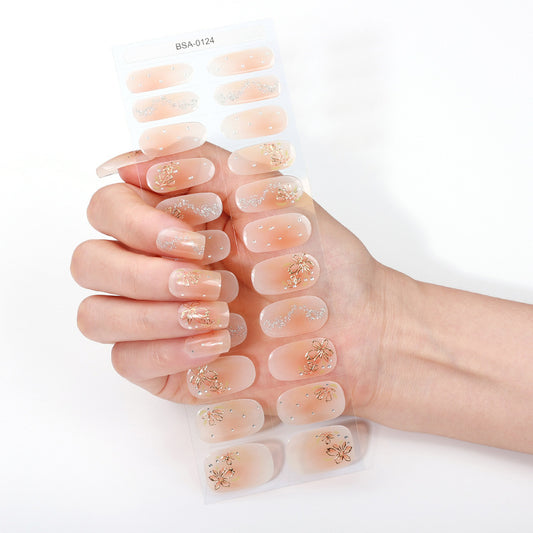 Blush Floral Glitz