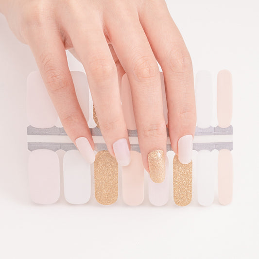 Chic Blush & Gold Glitz